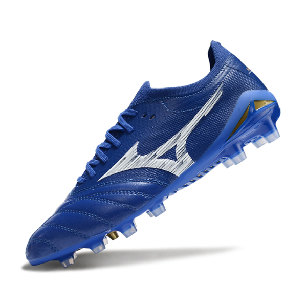 Mizuno Morelia Neo IV Elite Blue and White FG