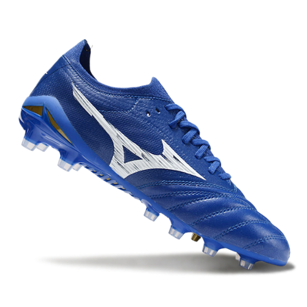 Mizuno Morelia Neo IV Elite Blue and White FG
