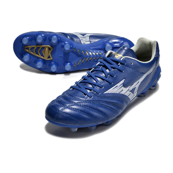 Mizuno Morelia Neo IV Pro Blue and White FG