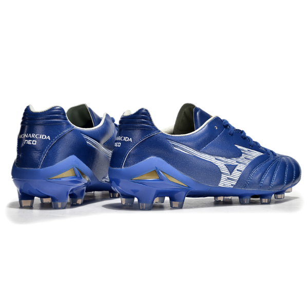Mizuno Morelia Neo IV Pro Blue and White FG