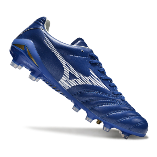 Mizuno Morelia Neo IV Pro Blue and White FG