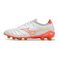 Mizuno Morelia Neo IV Elite White Orange and Yellow FG