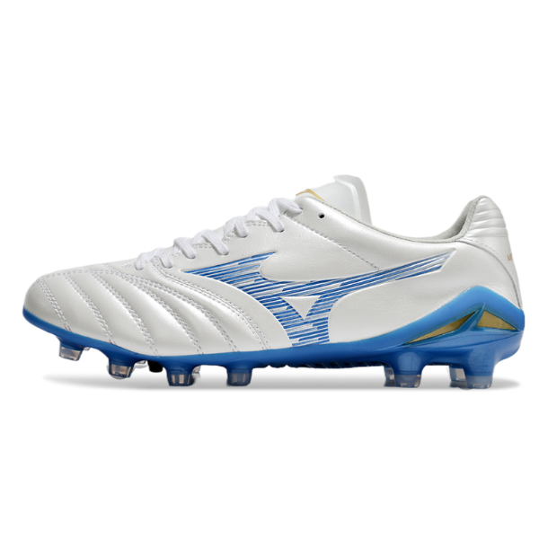 Mizuno Morelia Neo IV Pro White and Blue FG