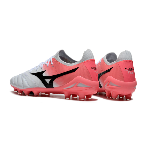Mizuno Morelia Neo IV Elite White and Salmon FG