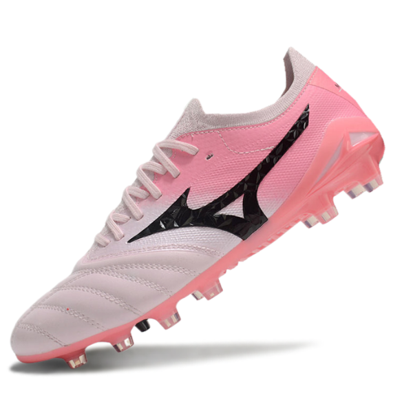 Mizuno Morelia Neo IV Elite Pink and White FG