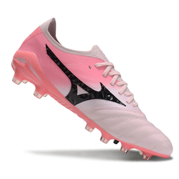 Mizuno Morelia Neo IV Elite Pink and White FG