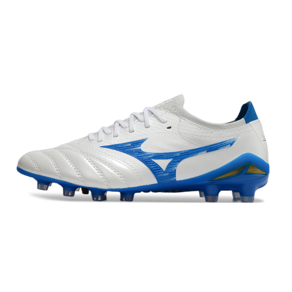 Mizuno Morelia Neo IV Elite White and Blue FG