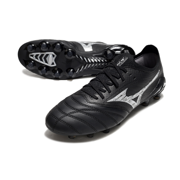 Mizuno Morelia Neo IV Elite Black and White FG