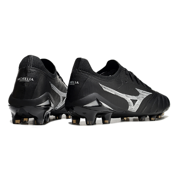 Mizuno Morelia Neo IV Elite Black and White FG