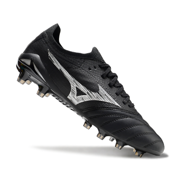 Mizuno Morelia Neo IV Elite Black and White FG