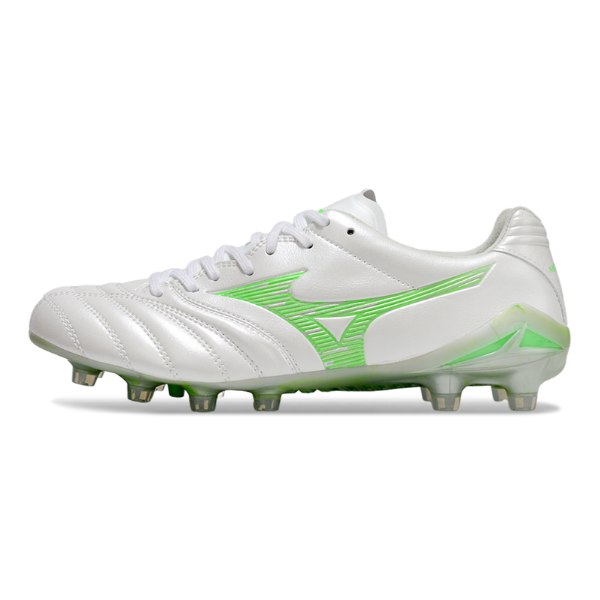 Mizuno Morelia Neo IV Pro White and Green FG