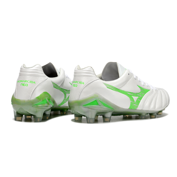 Mizuno Morelia Neo IV Pro White and Green FG