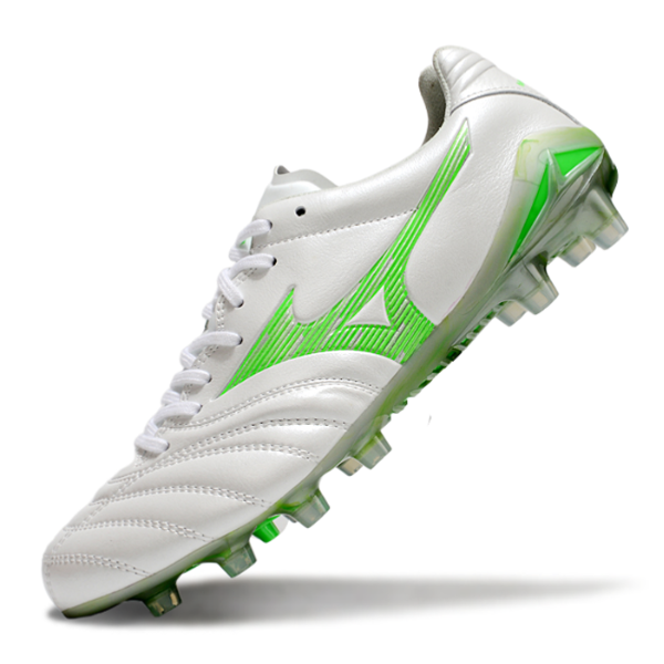 Mizuno Morelia Neo IV Pro White and Green FG