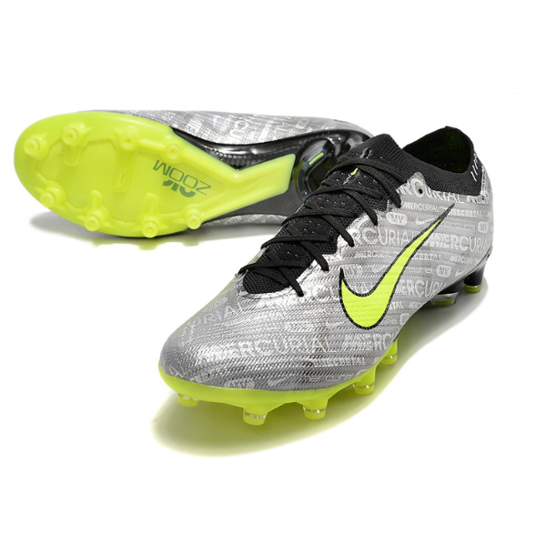 Nike Air Zoom Mercurial Vapor 15 Elite Gray and Green AG