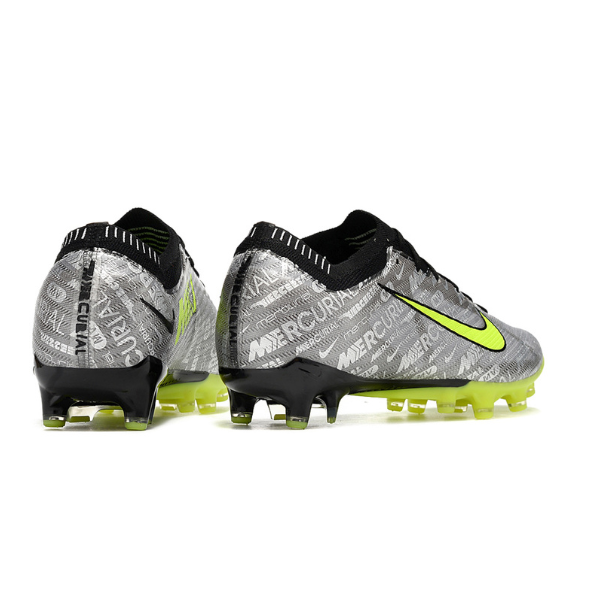 Nike Air Zoom Mercurial Vapor 15 Elite Gray and Green AG