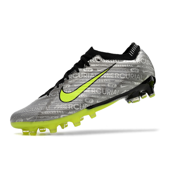 Nike Air Zoom Mercurial Vapor 15 Elite Gray and Green AG