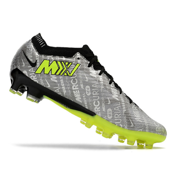 Nike Air Zoom Mercurial Vapor 15 Elite Gray and Green AG