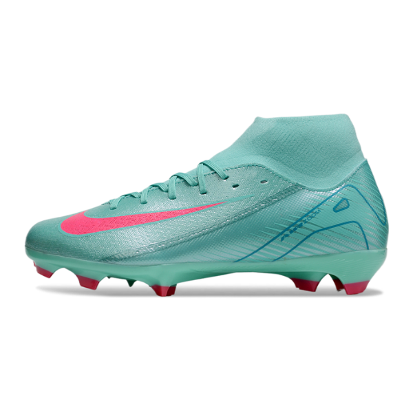Nike Air Zoom Mercurial Superfly 10 Academy Light Blue and Pink AG