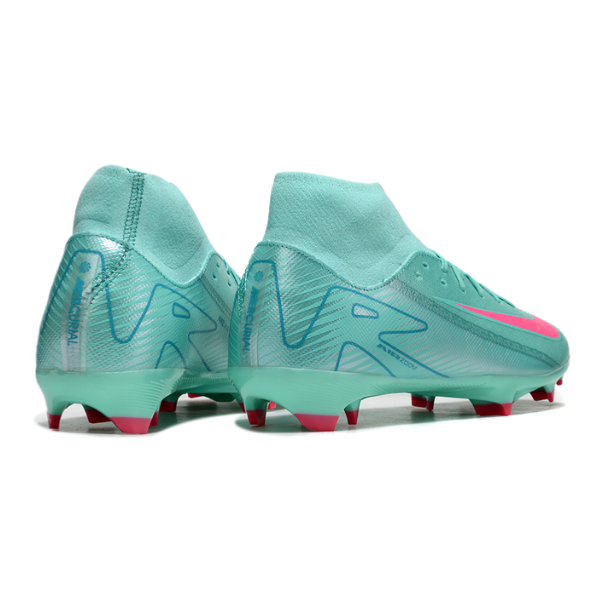 Nike Air Zoom Mercurial Superfly 10 Academy Light Blue and Pink AG