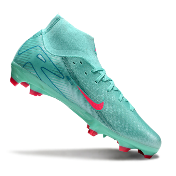 Nike Air Zoom Mercurial Superfly 10 Academy Light Blue and Pink AG