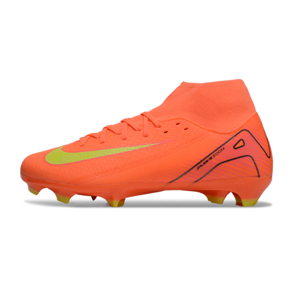 Nike Air Zoom Mercurial Superfly 10 Academy Orange and Yellow FG