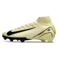 Nike Air Zoom Mercurial Superfly 10 Elite Yellow and Black FG