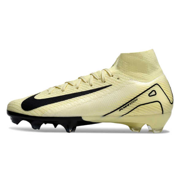 Nike Air Zoom Mercurial Superfly 10 Elite Yellow and Black FG