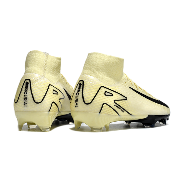 Nike Air Zoom Mercurial Superfly 10 Elite Yellow and Black FG