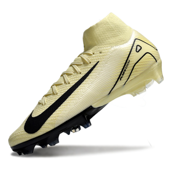 Nike Air Zoom Mercurial Superfly 10 Elite Yellow and Black FG