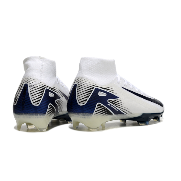 Nike Air Zoom Mercurial Superfly 10 Elite White and Blue FG
