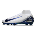 Nike Air Zoom Mercurial Superfly 10 Elite White and Green FG