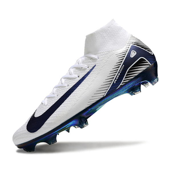 Nike Air Zoom Mercurial Superfly 10 Elite White and Green FG