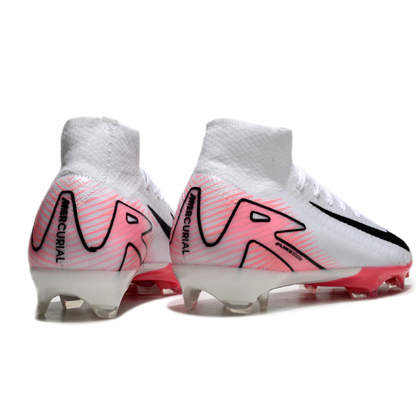 Nike Air Zoom Mercurial Superfly 10 Elite White and Light Pink FG
