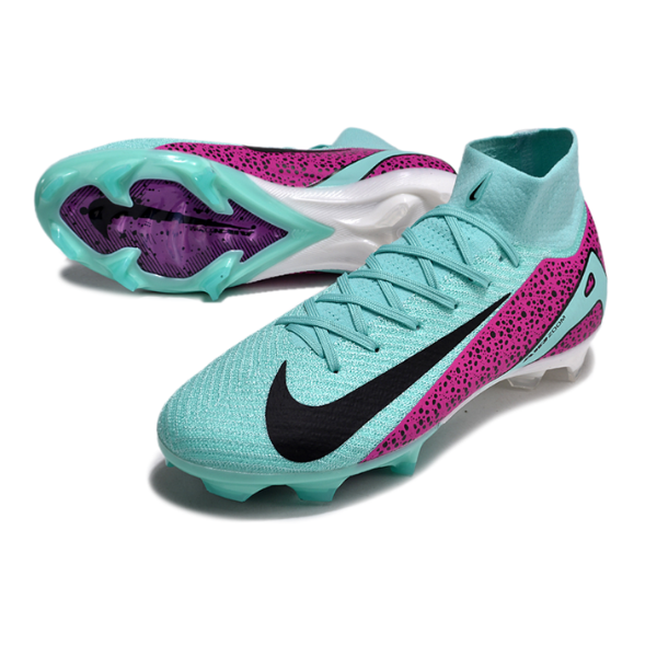 Nike Air Zoom Mercurial Superfly 10 Elite Blue and Purple FG