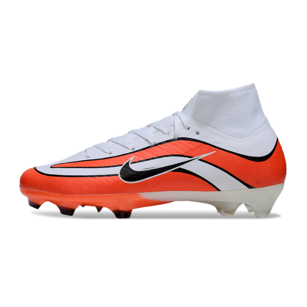 Nike Air Zoom Mercurial Superfly 10 Elite White and Red FG