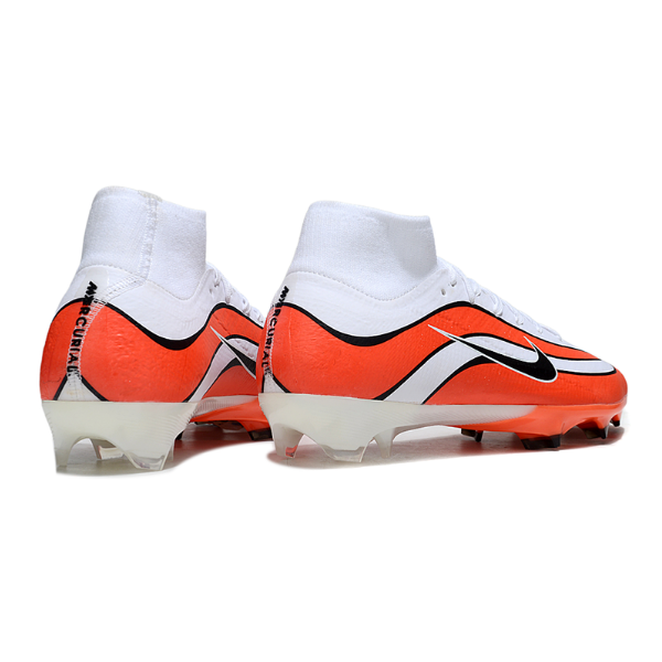 Nike Air Zoom Mercurial Superfly 10 Elite White and Red FG