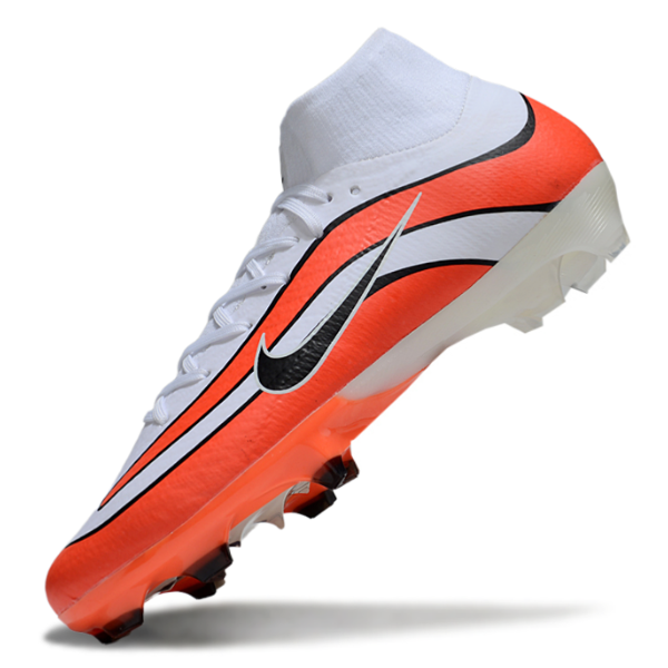 Nike Air Zoom Mercurial Superfly 10 Elite White and Red FG