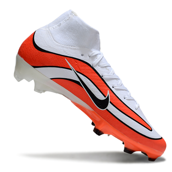 Nike Air Zoom Mercurial Superfly 10 Elite White and Red FG