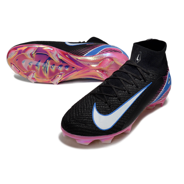 Nike Air Zoom Mercurial Superfly 10 Elite Black and Pink FG