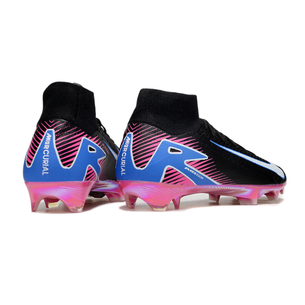 Nike Air Zoom Mercurial Superfly 10 Elite Black and Pink FG