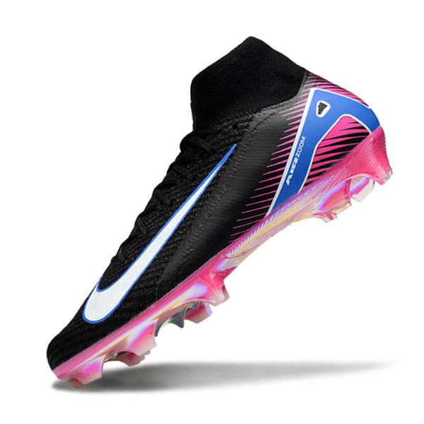 Nike Air Zoom Mercurial Superfly 10 Elite Black and Pink FG