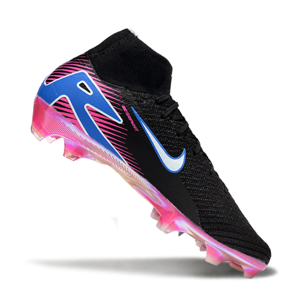 Nike Air Zoom Mercurial Superfly 10 Elite Black and Pink FG