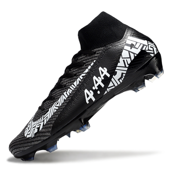 Nike Air Zoom Mercurial Superfly 10 Elite Black and White FG