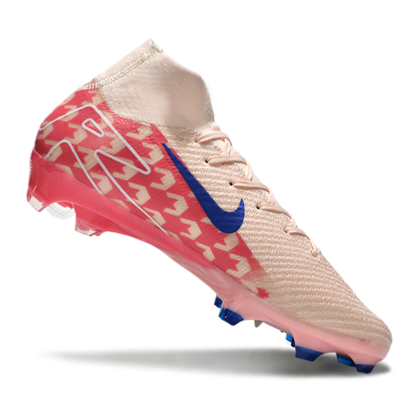 Nike Air Zoom Mercurial Superfly 10 Elite Pink and Blue FG