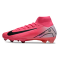 Nike Air Zoom Mercurial Superfly 10 Elite Pink and White FG