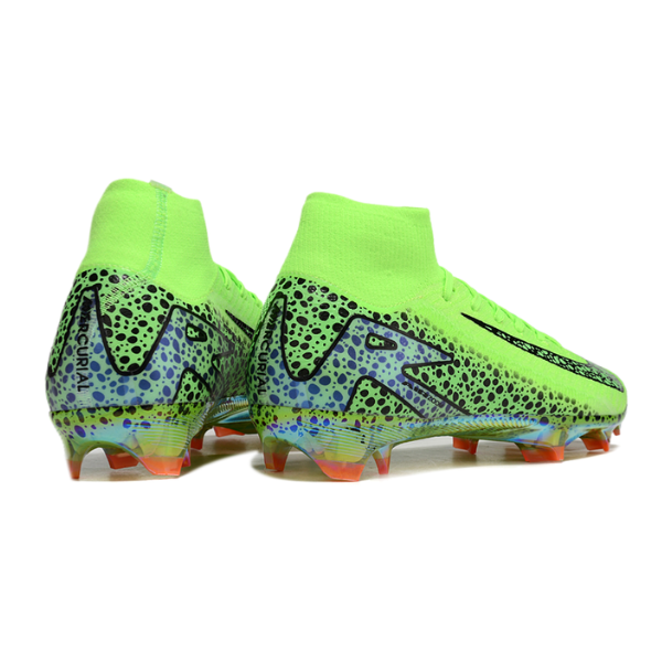 Nike Air Zoom Mercurial Superfly 10 Elite Green and Black FG