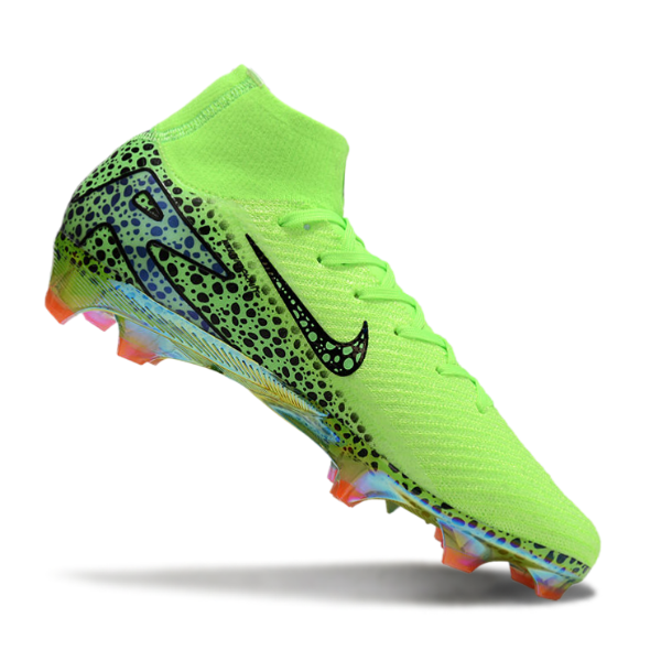 Nike Air Zoom Mercurial Superfly 10 Elite Green and Black FG