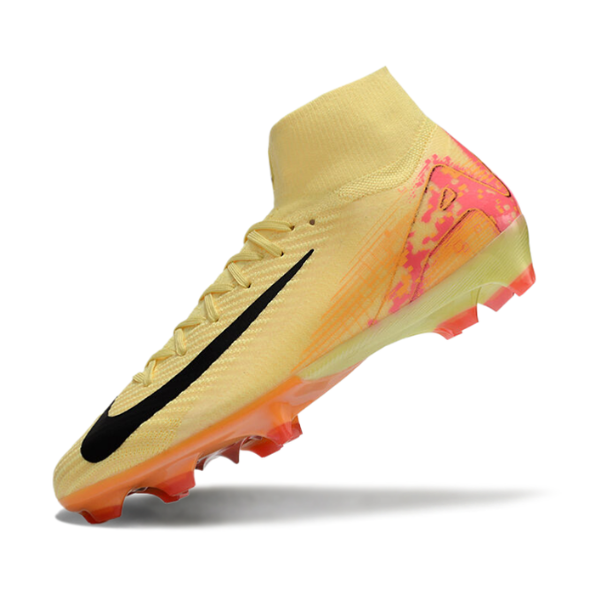 Nike Air Zoom Mercurial Superfly 10 Elite Yellow and Orange FG