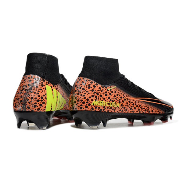Nike Air Zoom Mercurial Superfly 10 Elite Black and Orange FG