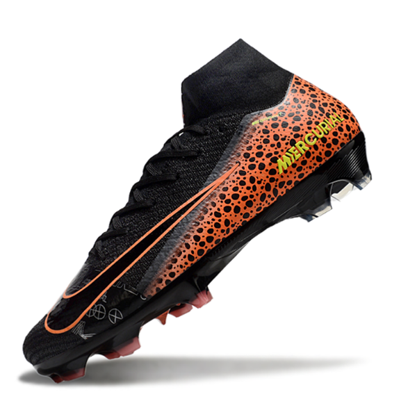 Nike Air Zoom Mercurial Superfly 10 Elite Black and Orange FG